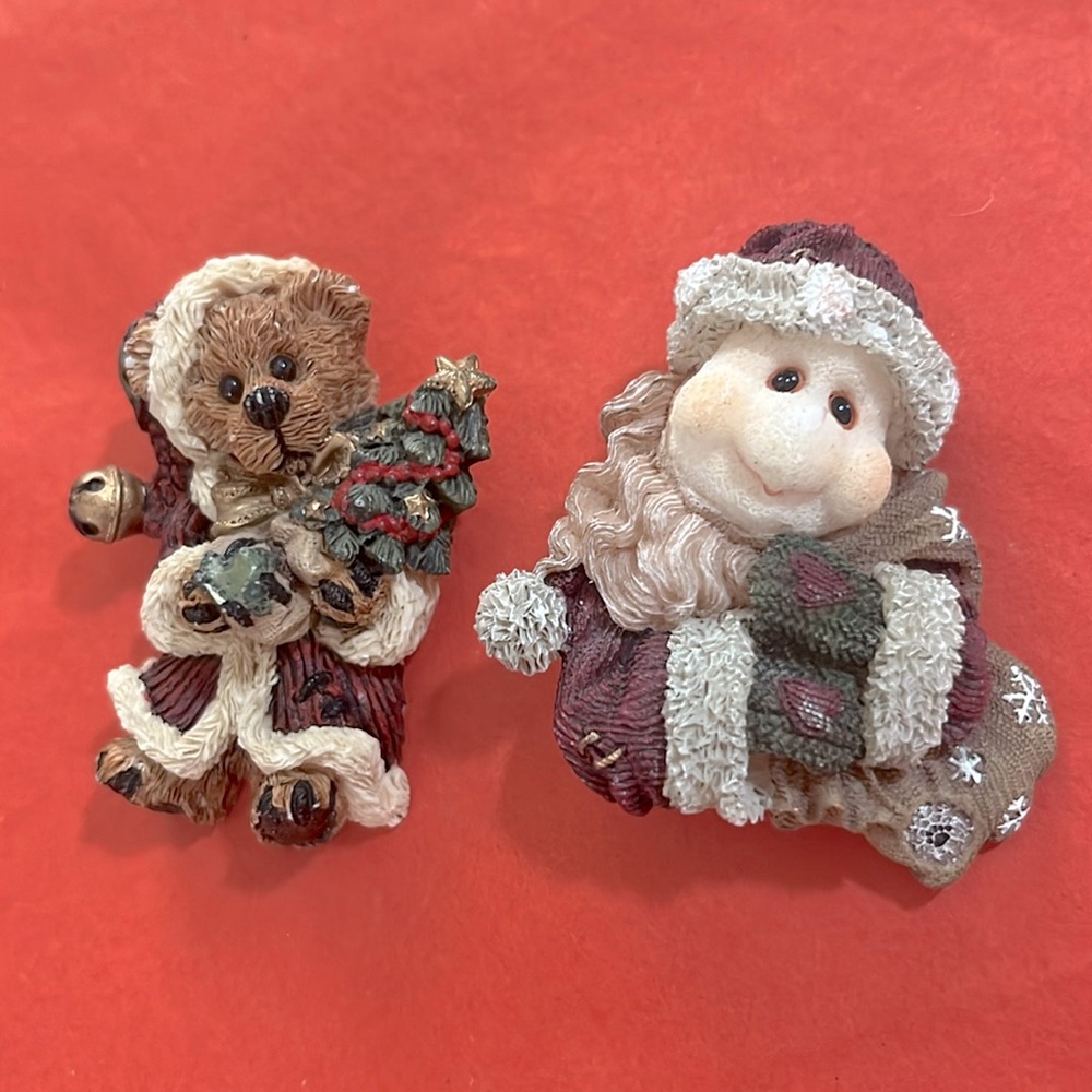 Vintage Christmas Brooches